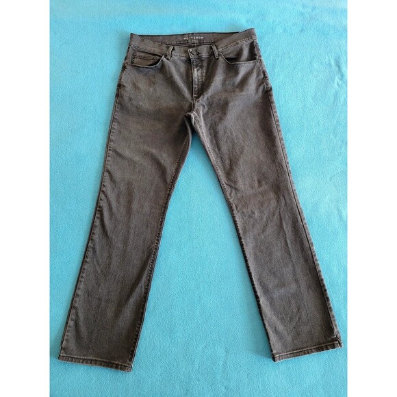 Mott And Bow Mens Straight Leg Stone Gray Jeans 34x32 Classic Loose Denim - Picture 1 of 12